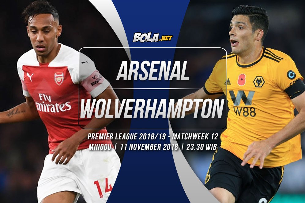 Data dan Fakta Premier League: Arsenal vs Wolverhampton Data dan Fakta Premier League: Arsenal vs Wolverhampton