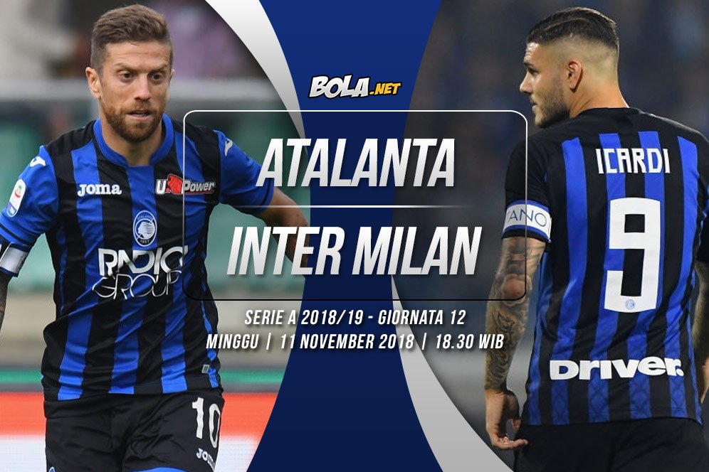 Data dan Fakta Serie A: Atalanta vs Inter Milan Data dan Fakta Serie A: Atalanta vs Inter Milan