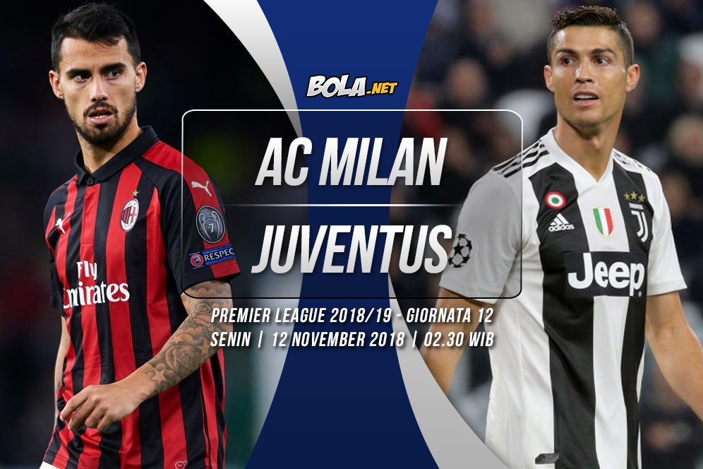 Data dan Fakta Serie A: AC Milan vs Juventus Data dan Fakta Serie A: AC Milan vs Juventus