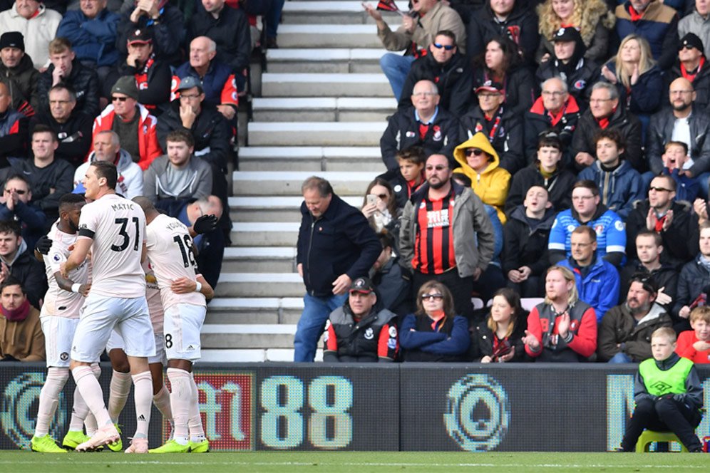 Hasil Pertandingan Bournemouth vs Manchester United: Skor 1-2 Hasil Pertandingan Bournemouth vs Manchester United: Skor 1-2