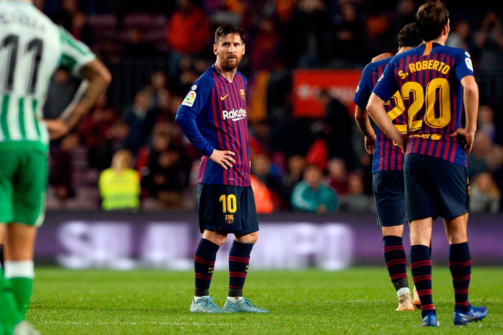 Real Betis Akhiri Catatan 42 Laga Tak Pernah Kalah Barcelona di Camp Nou