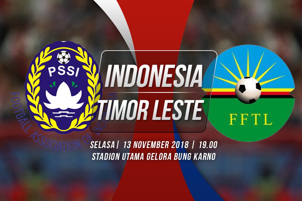 Jadwal Siaran Langsung Indonesia vs Timor Leste di Piala AFF 2018 Jadwal Siaran Langsung Indonesia vs Timor Leste di Piala AFF 2018