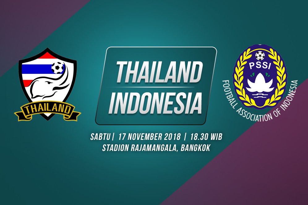 Live Streaming Piala AFF 2018: Thailand vs Indonesia di Vidio.com
