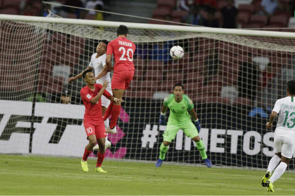 Bima Sakti Puji Permainan Apik Timnas Singapura