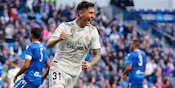 Bahagianya Javi Sanchez Debut dan Cetak Gol di Bernabeu Bahagianya Javi Sanchez Debut dan Cetak Gol di Bernabeu