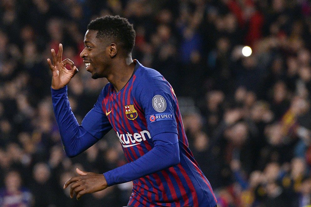 Cedera Pergelangan Kaki, Ousmane Dembele Absen Dua Minggu Cedera Pergelangan Kaki, Ousmane Dembele Absen Dua Minggu