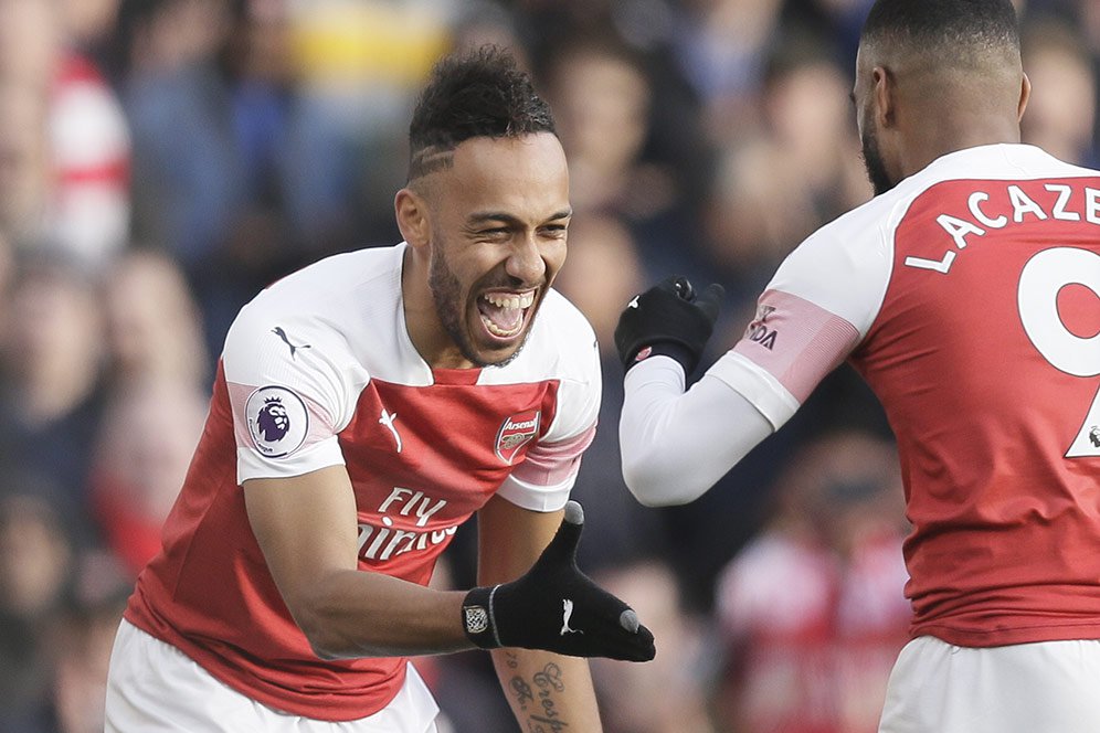 Kompak dan Tajam, Lacazette dan Aubameyang Bakal Naik Gaji Kompak dan Tajam, Lacazette dan Aubameyang Bakal Naik Gaji