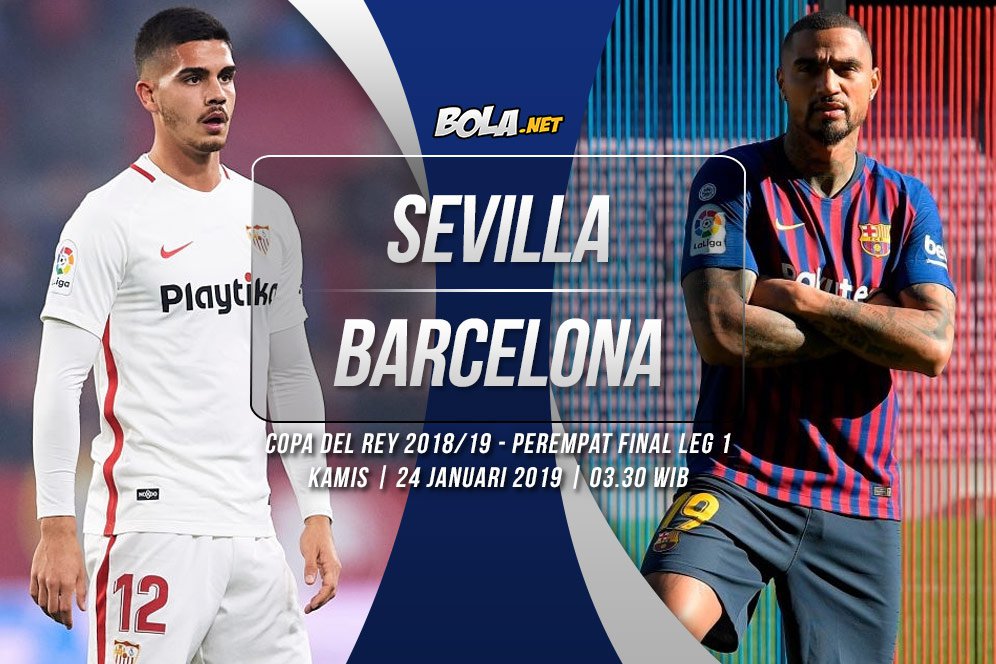 Prediksi Sevilla vs Barcelona 24 Januari 2019 Prediksi Sevilla vs Barcelona 24 Januari 2019