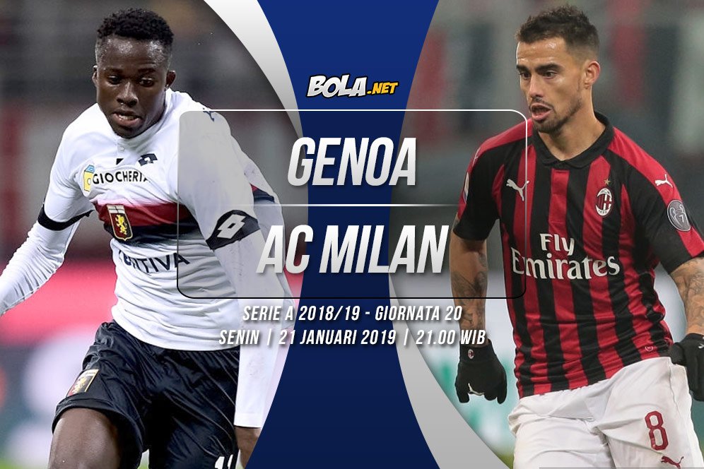 Data dan Fakta Serie A: Genoa vs AC Milan Data dan Fakta Serie A: Genoa vs AC Milan