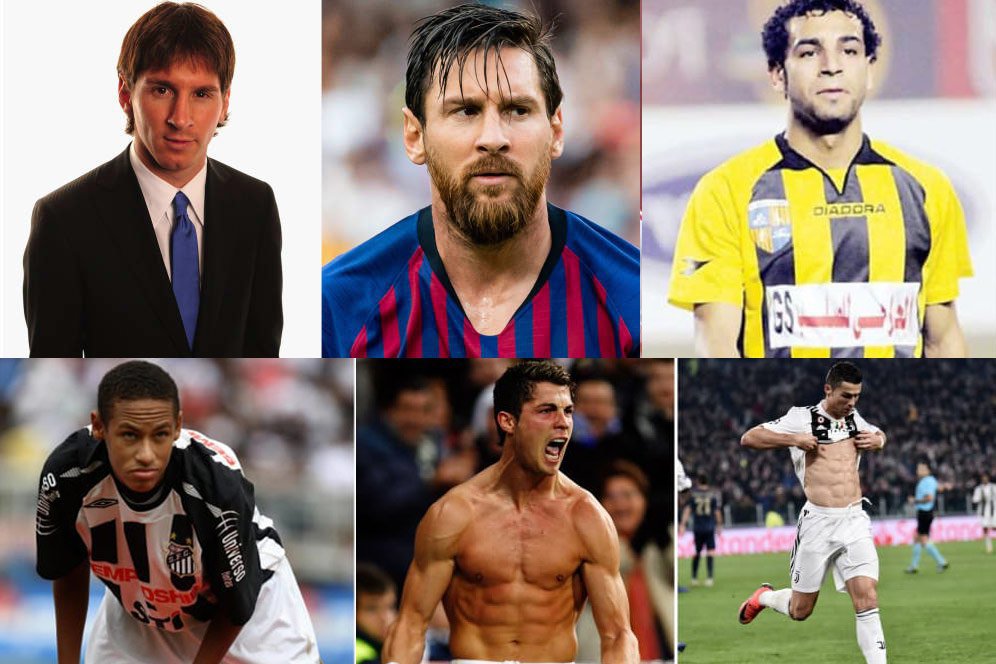 Ramai #10YearChallenge, Begini Wajah Messi, Pogba hingga Mo Salah Ramai #10YearChallenge, Begini Wajah Messi, Pogba hingga Mo Salah