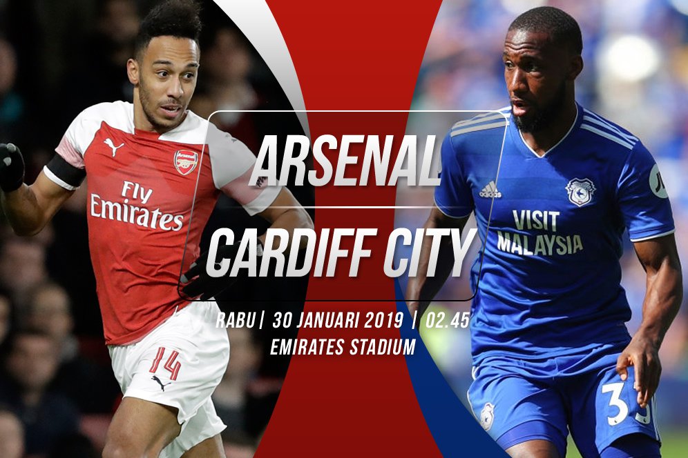 Data dan Fakta Premier League: Arsenal vs Cardiff City Data dan Fakta Premier League: Arsenal vs Cardiff City
