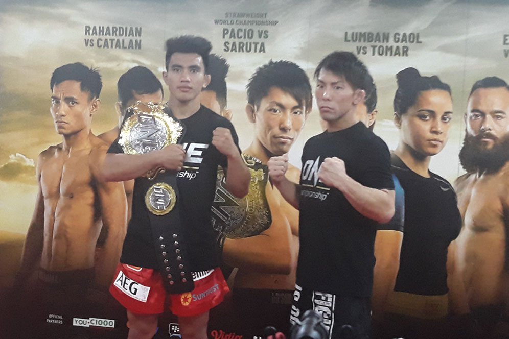 ONE Championship: Sebelum Memperebutkan Gelar, Joshua Pacio dan Yosuke Saruta Bertemu di Latihan ONE Championship: Sebelum Memperebutkan Gelar, Joshua Pacio dan Yosuke Saruta Bertemu di Latihan