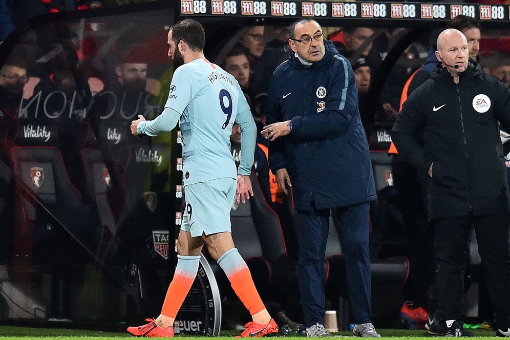Higuain: Sarri Akan Keluarkan Kemampuan Terbaik Saya Higuain: Sarri Akan Keluarkan Kemampuan Terbaik Saya