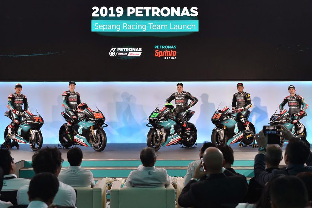Galeri: Peluncuran Tim MotoGP Malaysia Pertama, Petronas Yamaha SRT Galeri: Peluncuran Tim MotoGP Malaysia Pertama, Petronas Yamaha SRT