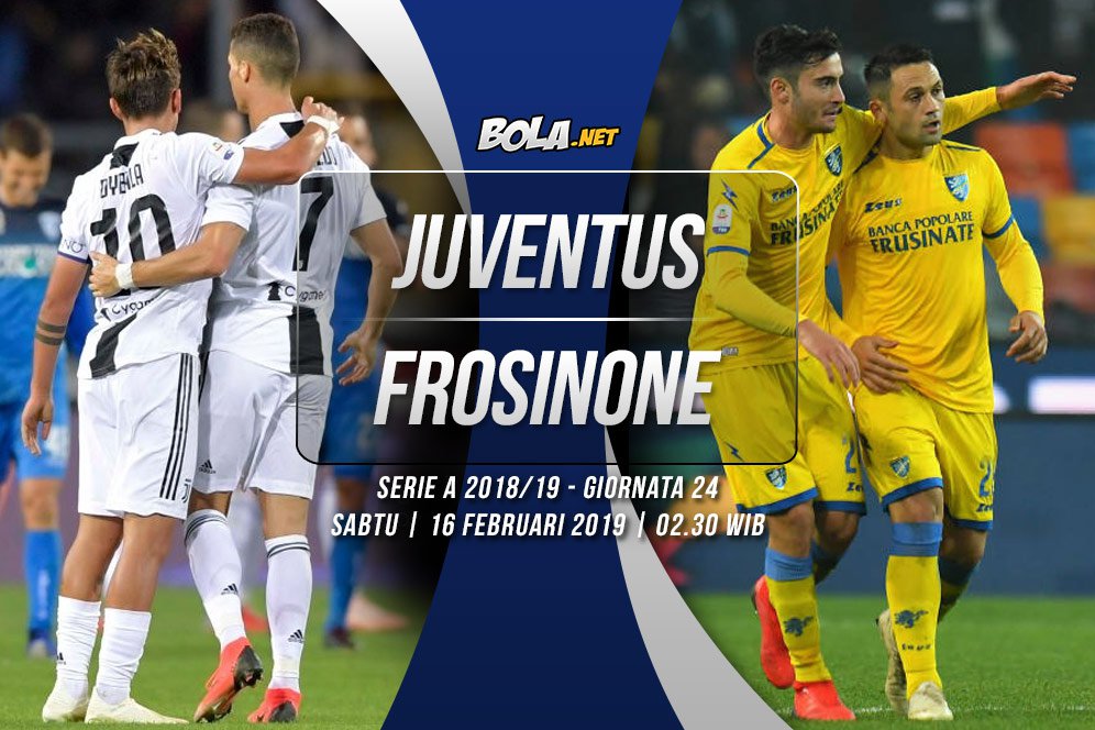 Data dan Fakta Serie A: Juventus vs Frosinone Data dan Fakta Serie A: Juventus vs Frosinone