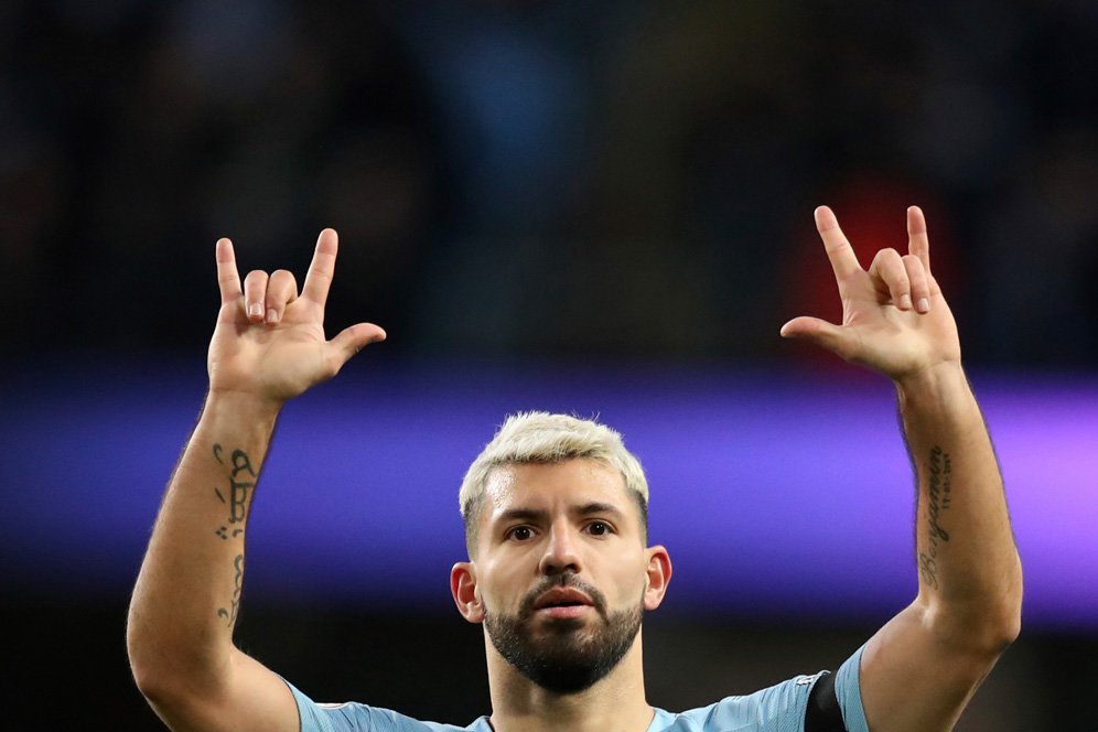 Aguero Bisa Bikin Liverpool Kembali Gigit Jari