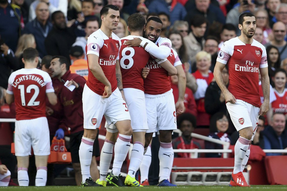 Ingin Menjauh dari Kejaran MU, Begini Wejangan Emery untuk Pemain Arsenal Ingin Menjauh dari Kejaran MU, Begini Wejangan Emery untuk Pemain Arsenal