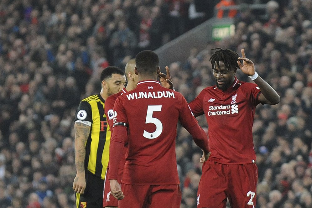 Origi Bahagia Bisa Bersenang-senang Bareng Mane dan Salah Origi Bahagia Bisa Bersenang-senang Bareng Mane dan Salah