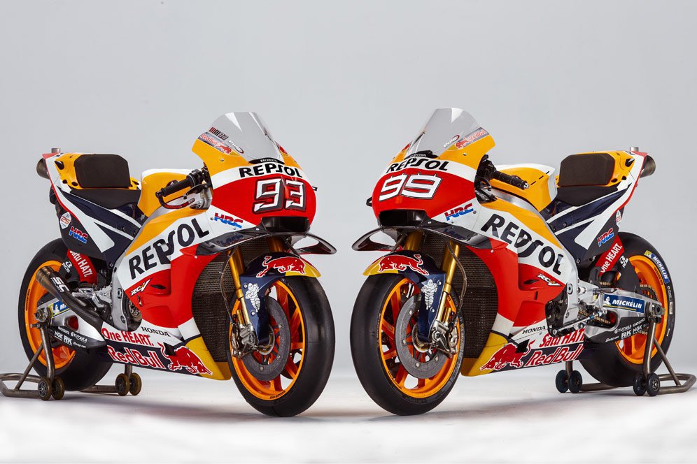 Galeri: Repsol Honda Pamerkan Corak Motor MotoGP 2019 Galeri: Repsol Honda Pamerkan Corak Motor MotoGP 2019