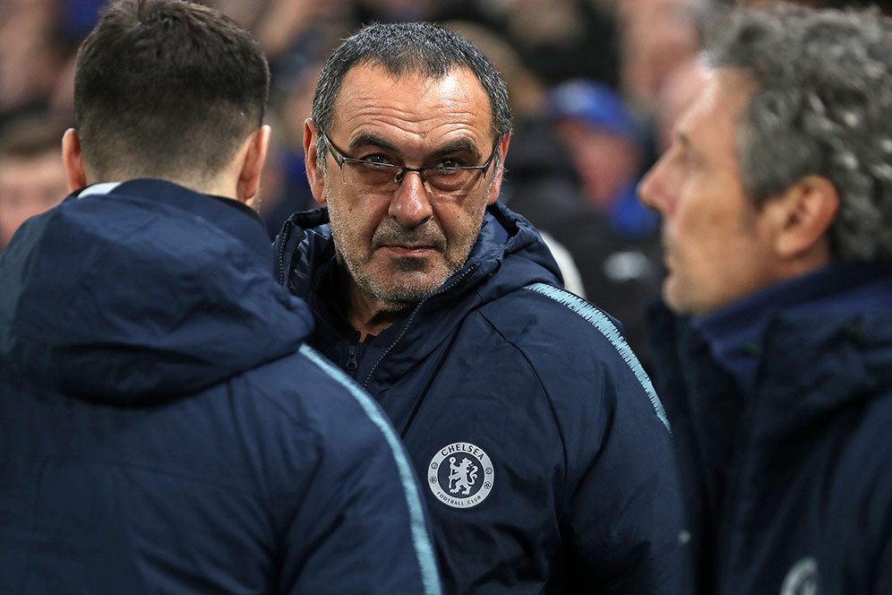 Begini Dalih Sarri Soal Chelsea yang Hanya Berputar-putar di Empat Besar Begini Dalih Sarri Soal Chelsea yang Hanya Berputar-putar di Empat Besar