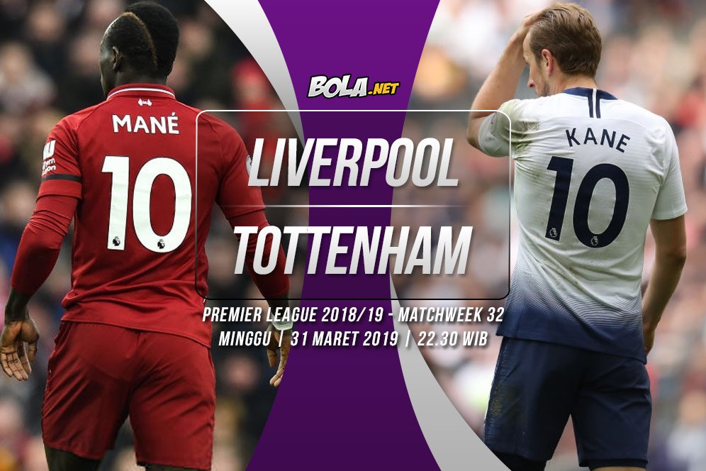 Data dan Fakta Premier League: Liverpool vs Tottenham Data dan Fakta Premier League: Liverpool vs Tottenham