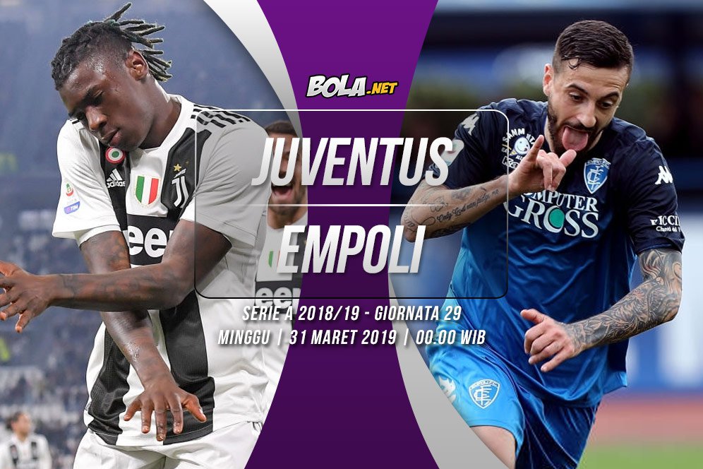 Data dan Fakta Serie A: Juventus vs Empoli Data dan Fakta Serie A: Juventus vs Empoli
