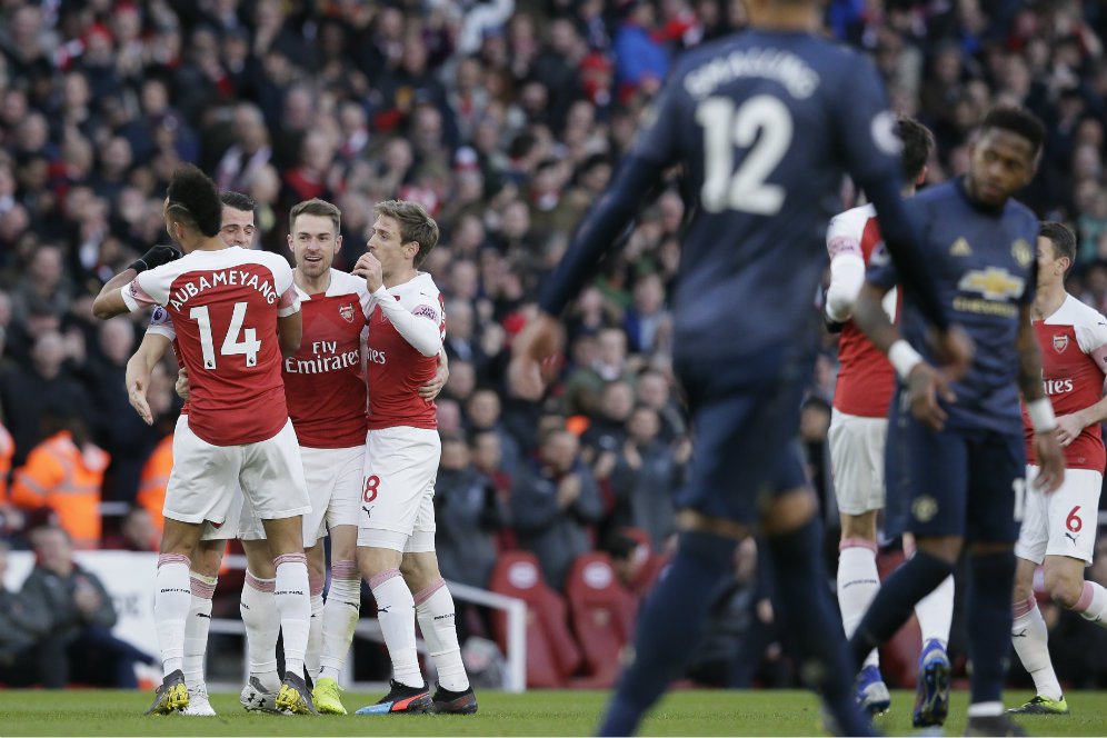 Statistik Arsenal vs Man United, Bukti Berkembangnya The Gunners Statistik Arsenal vs Man United, Bukti Berkembangnya The Gunners