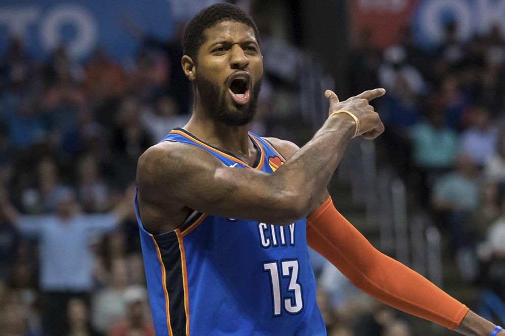 Hajar Pacers, Thunder Jaga Peluang Lolos ke Playoff NBA Hajar Pacers, Thunder Jaga Peluang Lolos ke Playoff NBA
