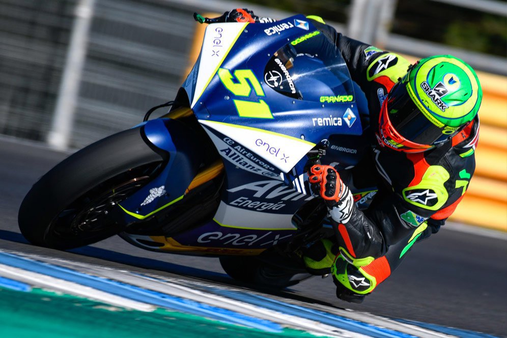 Granado Pimpin Hari Pertama Uji Coba MotoE Jerez Granado Pimpin Hari Pertama Uji Coba MotoE Jerez