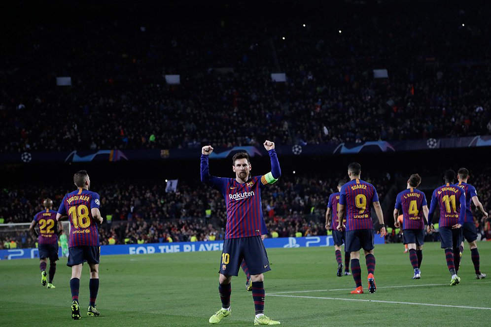 Highlights Liga Champions: Barcelona 5-1 Lyon