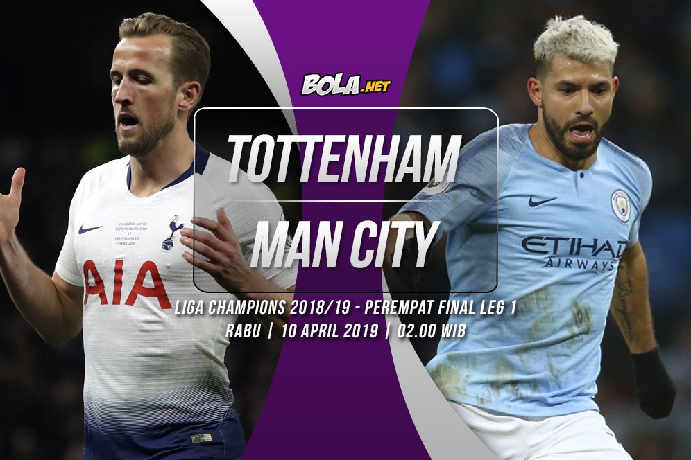 Prediksi Tottenham vs Manchester City 10 April 2019 Prediksi Tottenham vs Manchester City 10 April 2019