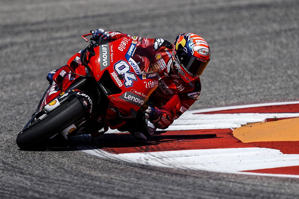 Dovizioso Akui Tak Punya Energi Kejar Miller di Austin Dovizioso Akui Tak Punya Energi Kejar Miller di Austin