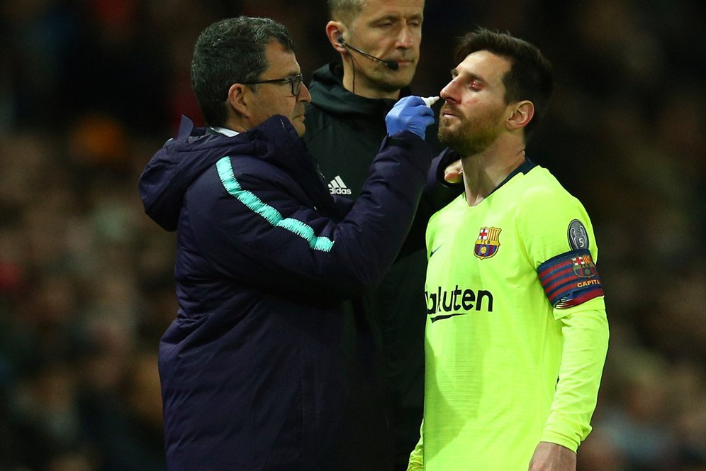 Setelah Dihajar Smalling, Begini Kondisi Teranyar Messi Setelah Dihajar Smalling, Begini Kondisi Teranyar Messi