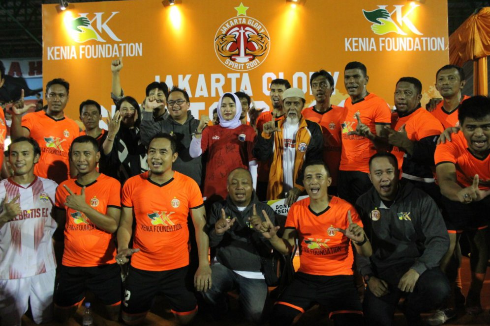 Reuni Skuat Juara Persija 2001 Dikemas dalam Trofeo Jakarta Glory Spirit Reuni Skuat Juara Persija 2001 Dikemas dalam Trofeo Jakarta Glory Spirit