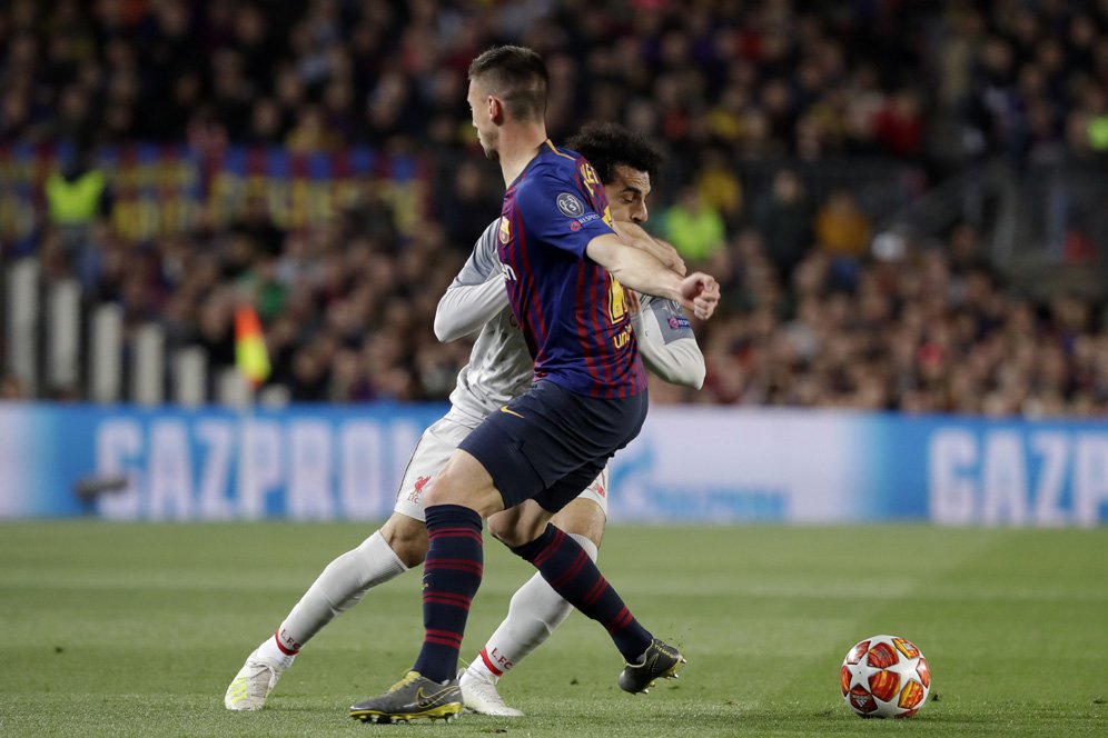 Kehilangan Gigi Saat Barca Kalahkan Liverpool, Lenglet: Ompong Juga Oke! Kehilangan Gigi Saat Barca Kalahkan Liverpool, Lenglet: Ompong Juga Oke!