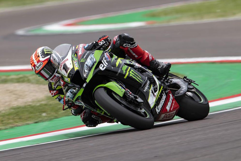 Hasil Pemanasan WorldSBK Imola, Italia: Hujan, Rea Terdepan