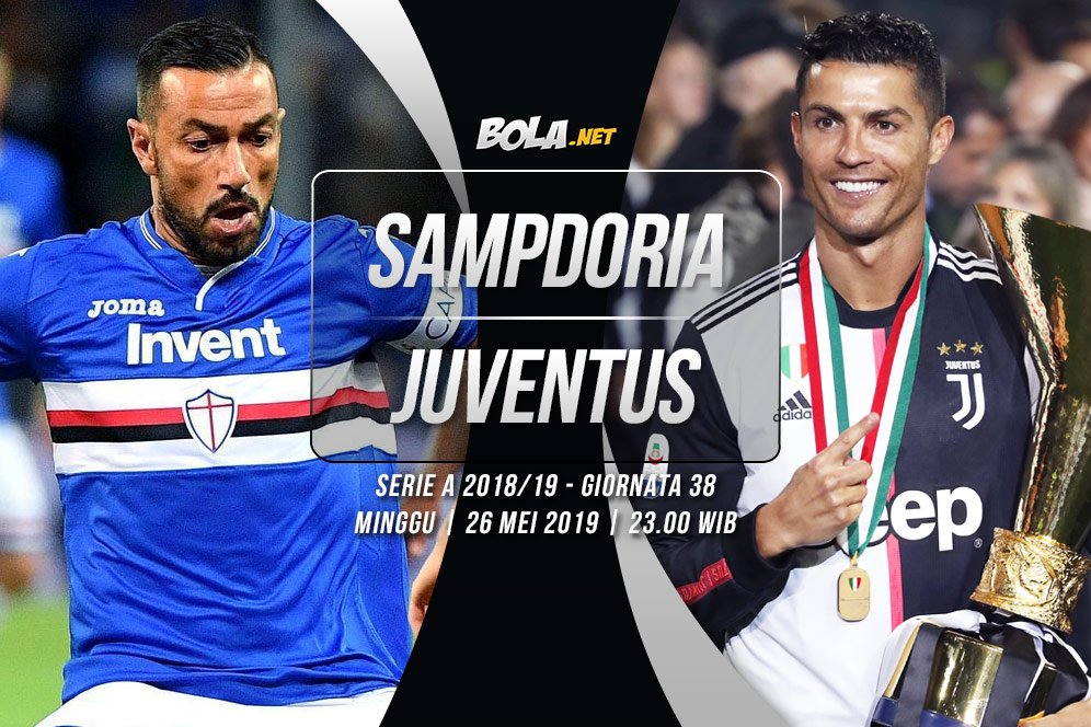 Prediksi Sampdoria vs Juventus 26 Mei 2019 Prediksi Sampdoria vs Juventus 26 Mei 2019