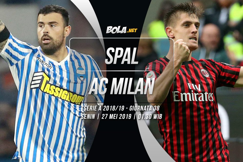 Prediksi SPAL vs AC Milan 27 Mei 2019 Prediksi SPAL vs AC Milan 27 Mei 2019
