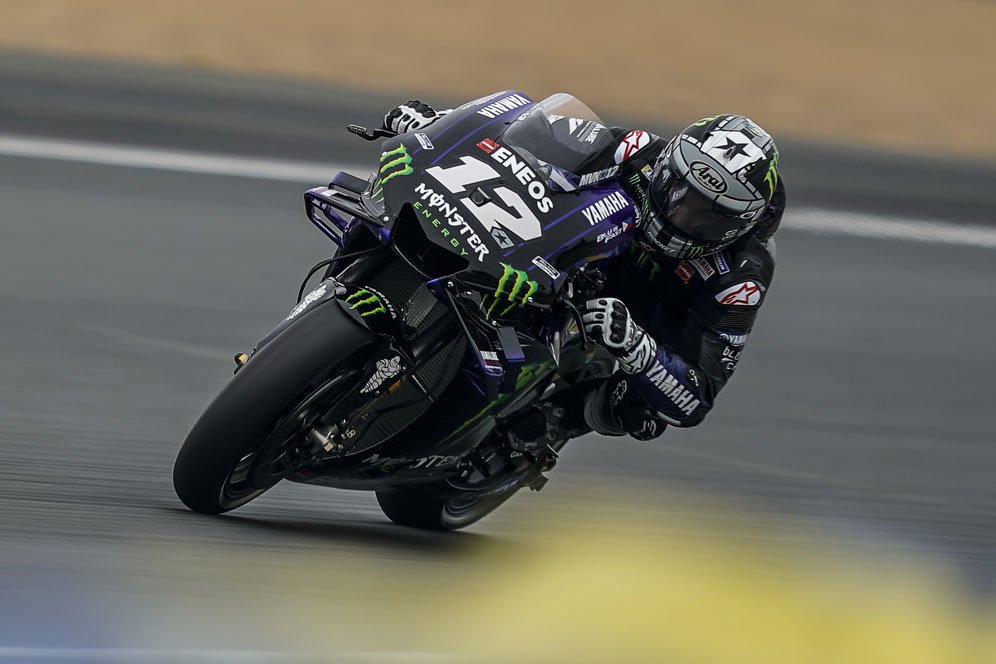 Tertabrak Bagnaia di Le Mans, Vinales Hanya Bisa Pasrah Tertabrak Bagnaia di Le Mans, Vinales Hanya Bisa Pasrah