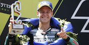 Tak Pikirkan Rasa Sakit, Quartararo Puas Rebut Podium Perdana Tak Pikirkan Rasa Sakit, Quartararo Puas Rebut Podium Perdana