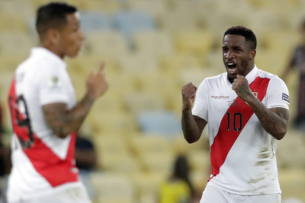 Berakhirnya Puasa Gol 5000 Hari Lebih Jefferson Farfan di Copa America Berakhirnya Puasa Gol 5000 Hari Lebih Jefferson Farfan di Copa America