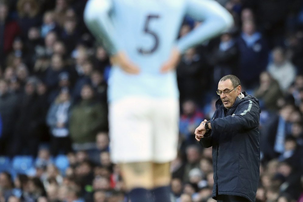 Maurizio Sarri, Pelatih Terakhir yang 'Menodai' Stadion Juventus di Serie A Maurizio Sarri, Pelatih Terakhir yang 'Menodai' Stadion Juventus di Serie A
