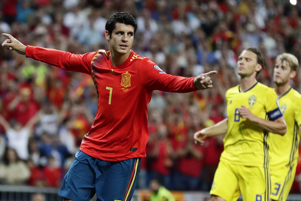 Alvaro Morata Targetkan Satu Tempat di Skuat Spanyol Euro 2020 Alvaro Morata Targetkan Satu Tempat di Skuat Spanyol Euro 2020