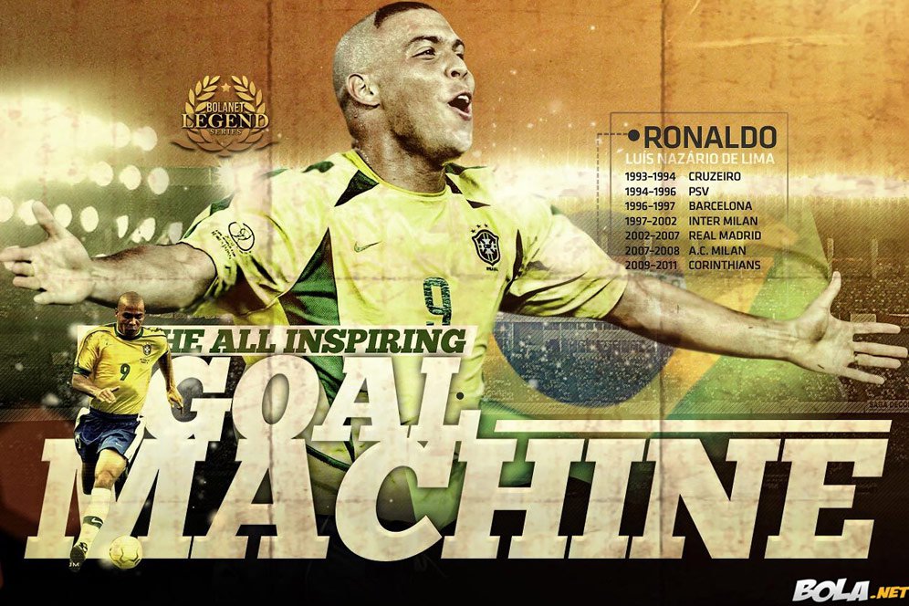 Raja Gol Eropa Era 90-an: Dari Romario, Ronaldo, hingga Roberto Baggio