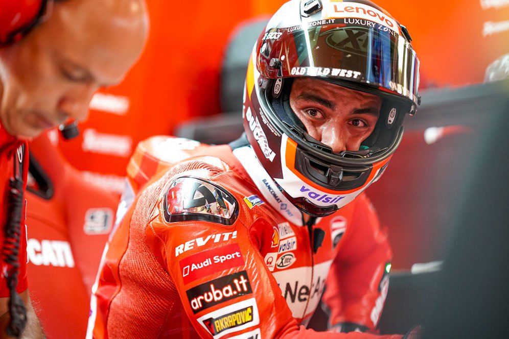 Tertinggal dari Marquez, Petrucci Minta Ducati Serius Berbenah Tertinggal dari Marquez, Petrucci Minta Ducati Serius Berbenah