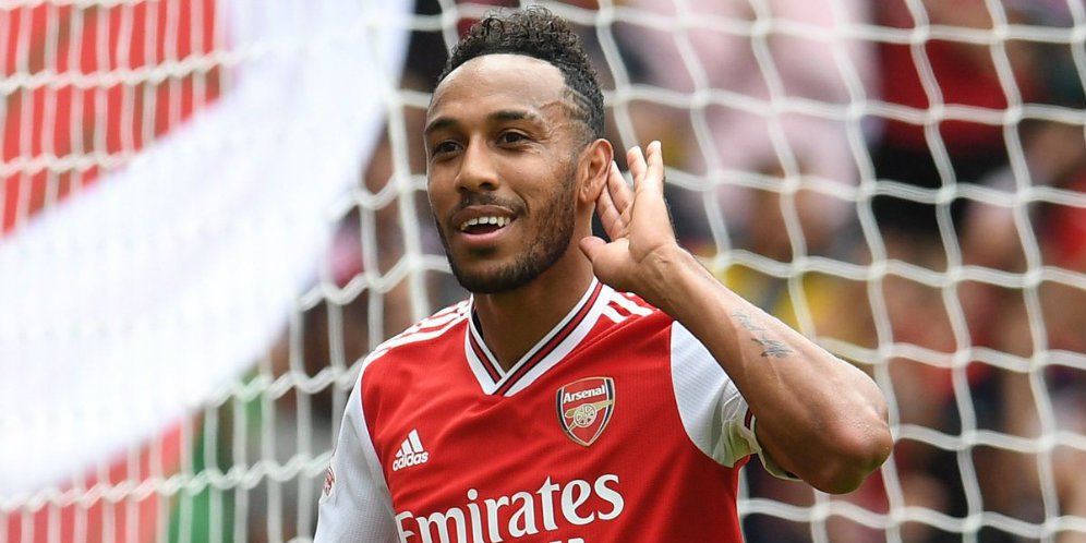 Striker Arsenal, Pierre-Emerick Aubameyang (c) ARS