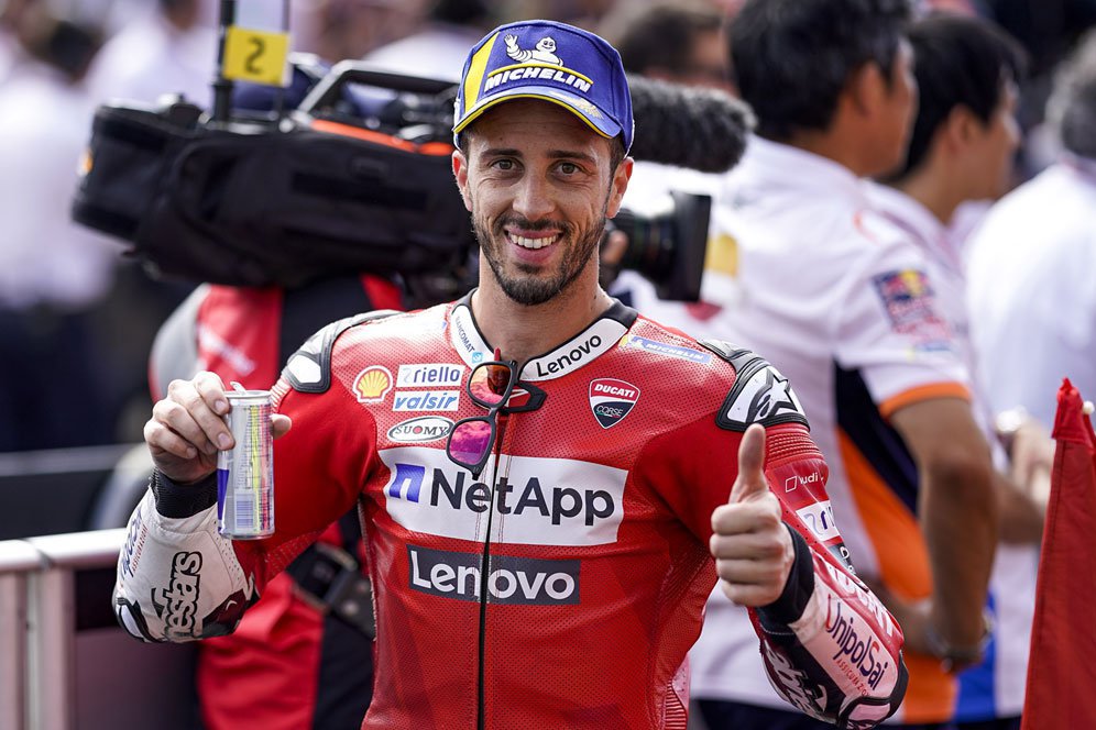 Dovizioso Kecewa Gagal Duel dengan Marquez di Lap Terakhir Dovizioso Kecewa Gagal Duel dengan Marquez di Lap Terakhir