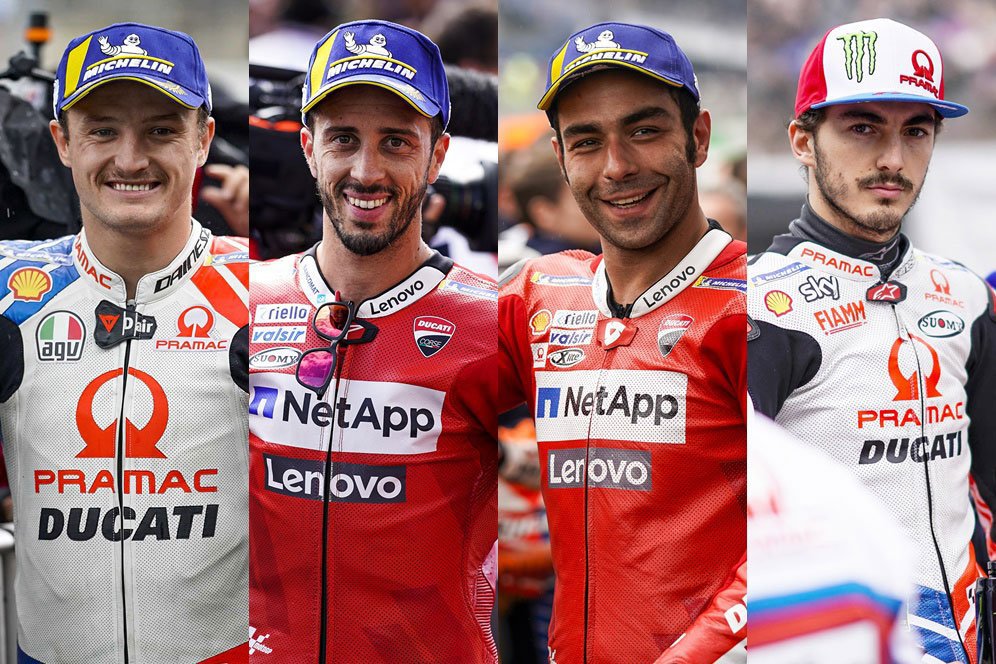 Ducati Evaluasi 4 Rider demi Tentukan Tim Pabrikan 2021