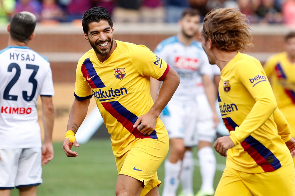 4 Gol di Babak Kedua, Barcelona Hajar Napoli 4 Gol di Babak Kedua, Barcelona Hajar Napoli