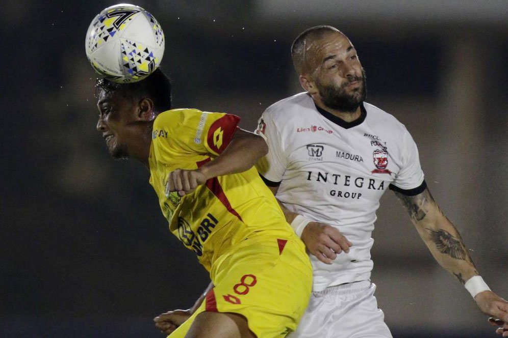 Hasil Pertandingan Madura United vs Bhayangkara FC: 1-1